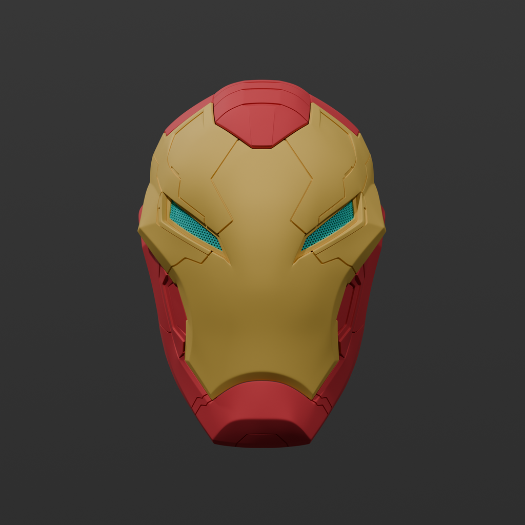 Marvel Rivals Iron Man Cosplay Helmet