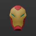 Marvel Rivals Iron Man Cosplay Helmet
