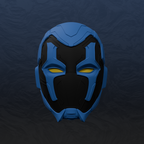 Blue Beetle Cosplay Helmet