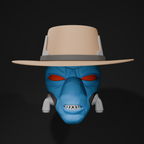 Star Wars Cad Bane Helmet - Clone Wars Cosplay Bounty Hunter Prop