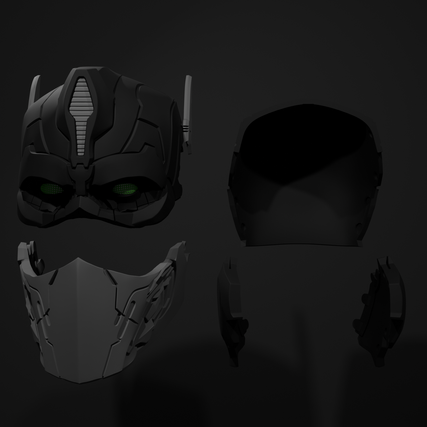 Optimus Primal Cosplay Helmet