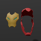 Marvel Rivals Iron Man Cosplay Helmet
