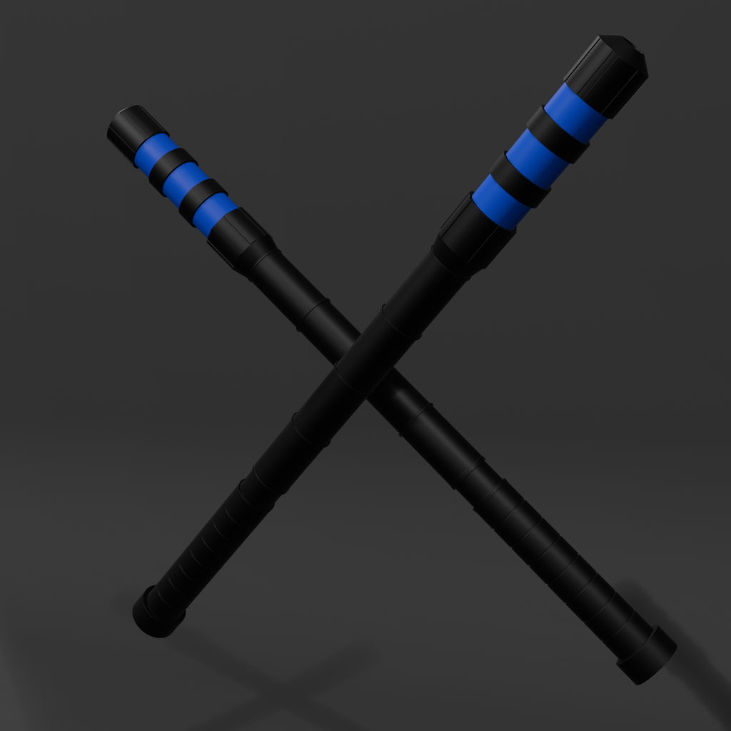 Nightwing Escrima Stick STL & 3MF
