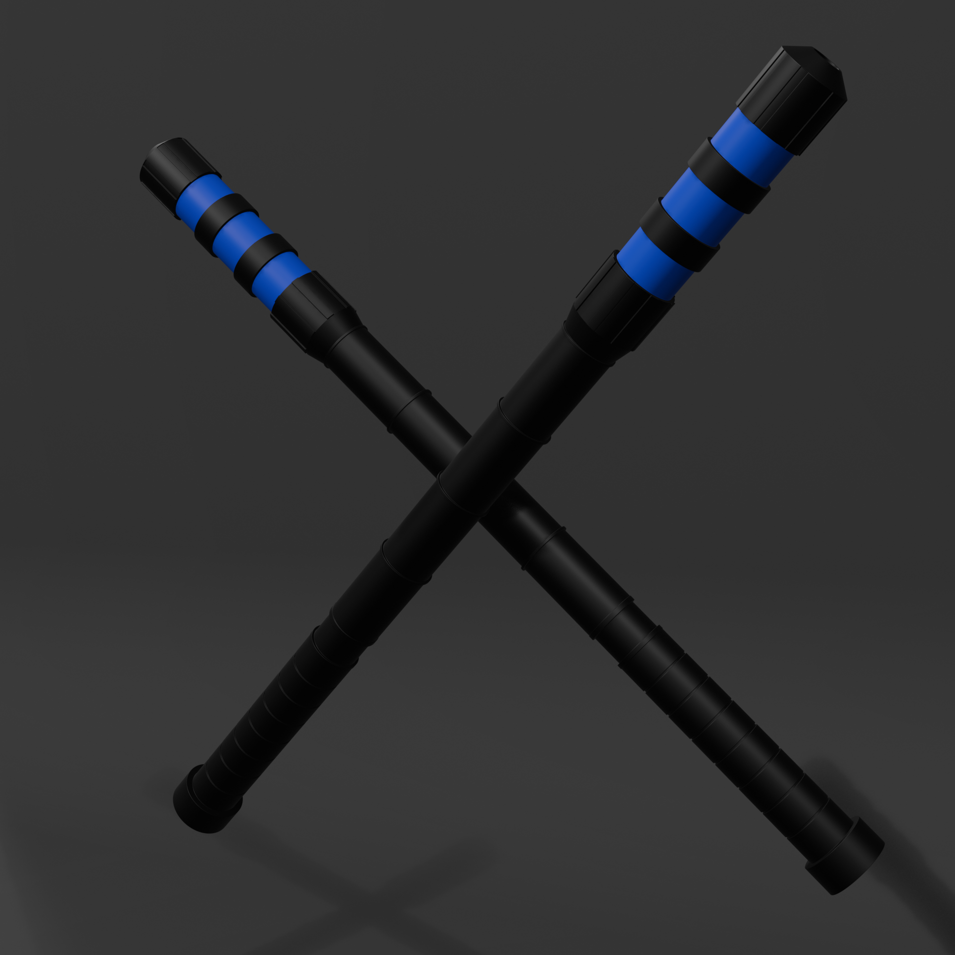 Nightwing Escrima Stick STL & 3MF