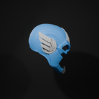 Marvel Rivals Captain America Cosplay Helmet