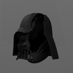 Battle Damaged Darth Vader Helmet
