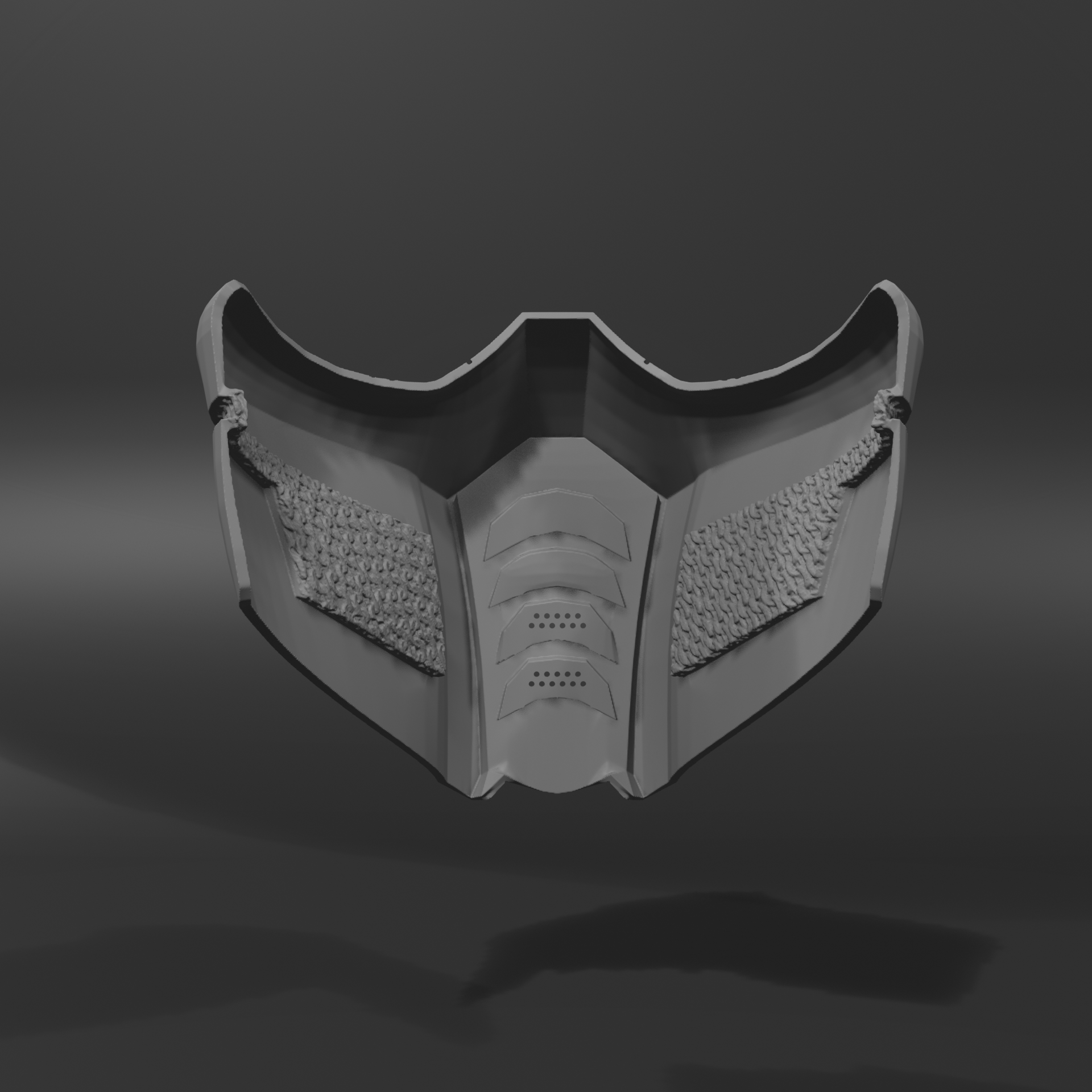 Mortal Kombat 9 Sub Zero Mask STL & 3MF