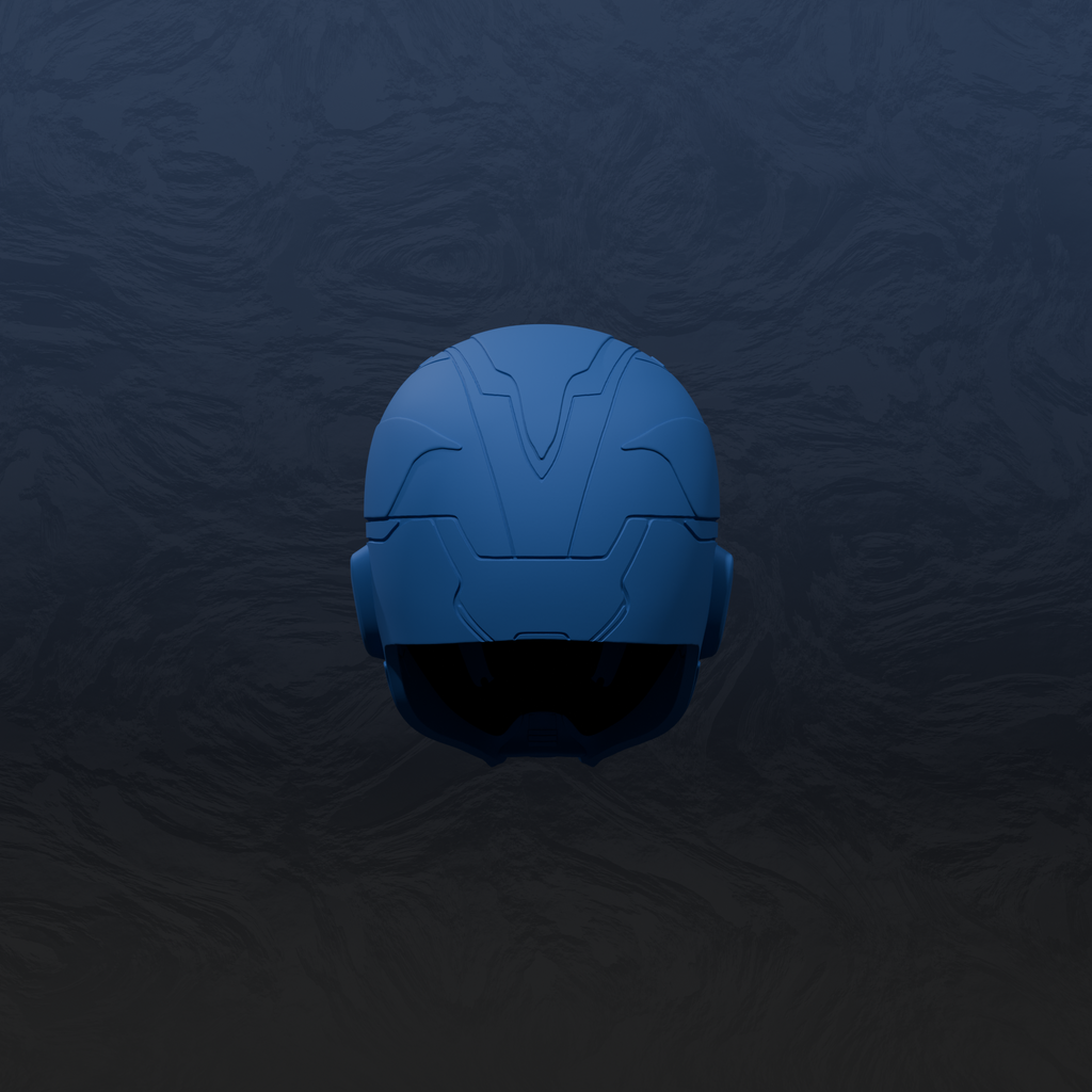 Blue Beetle Cosplay Helmet