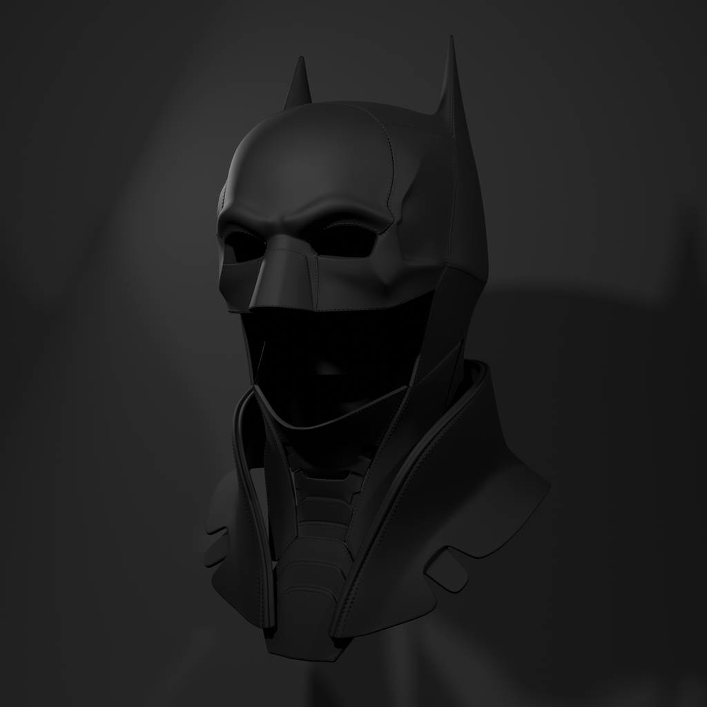 The Batman 2022 Helmet – Robert Pattinson Cowl Cosplay Prop