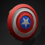 MCU Captain America Shield - Cosplay Replica in 34 Colored Pieces