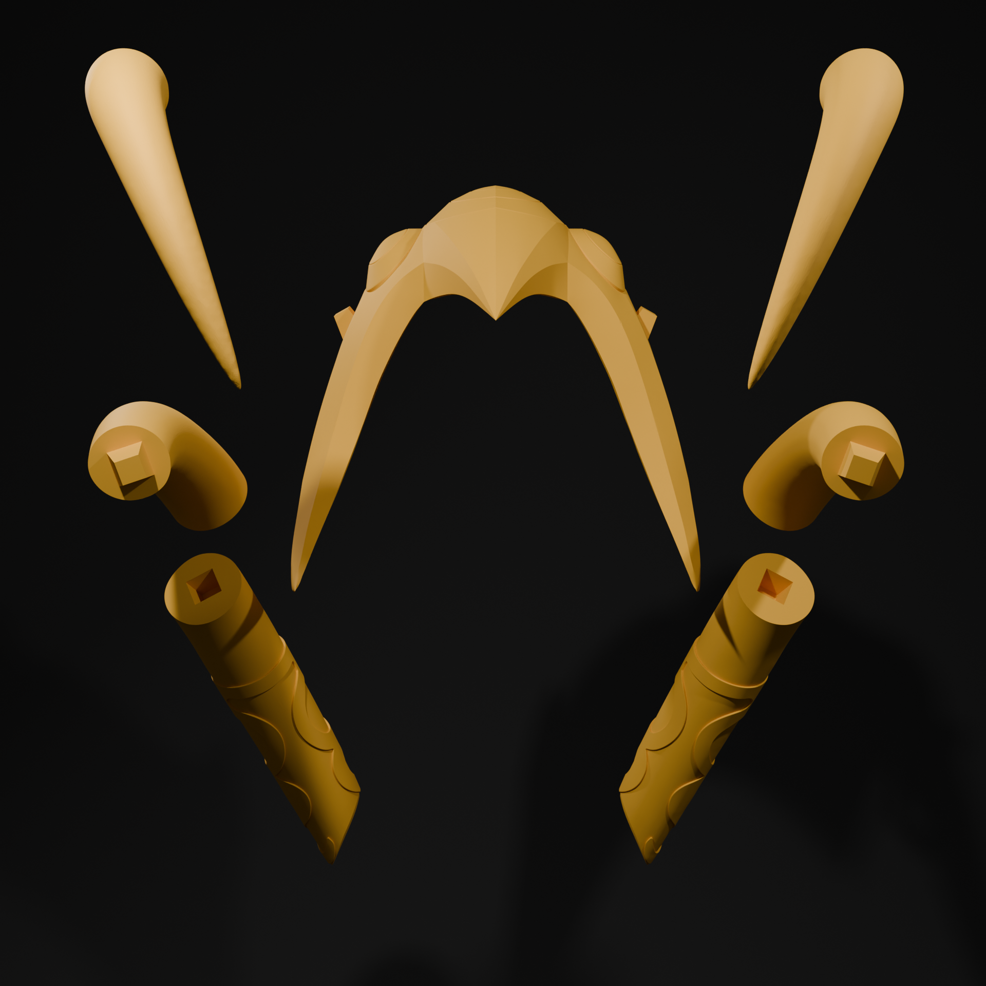 Sylvie Lady Loki Crown Cosplay - MCU Loki Series Headpiece Horns