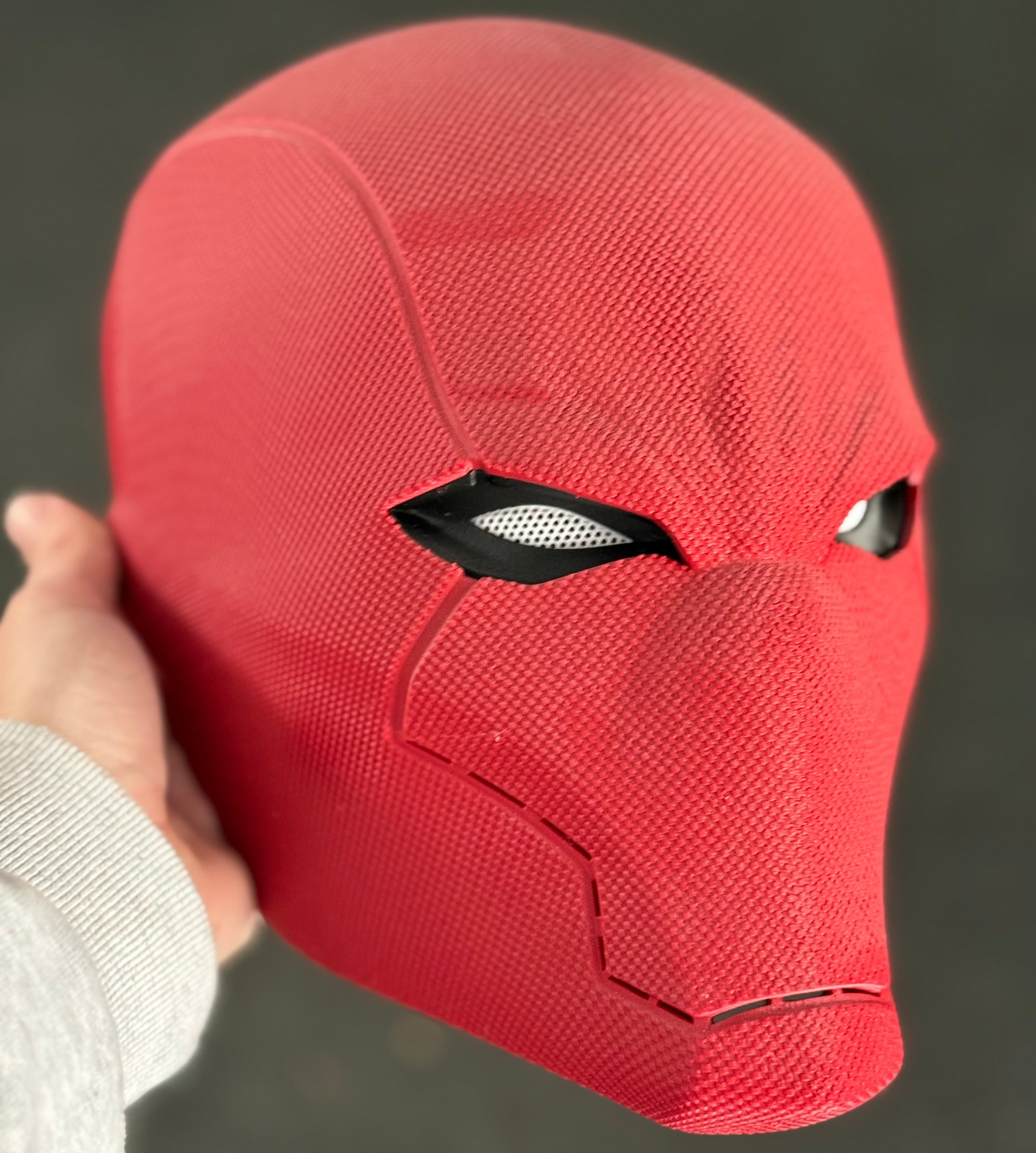 *LEFTOVER* Red Hood Cosplay Helmet