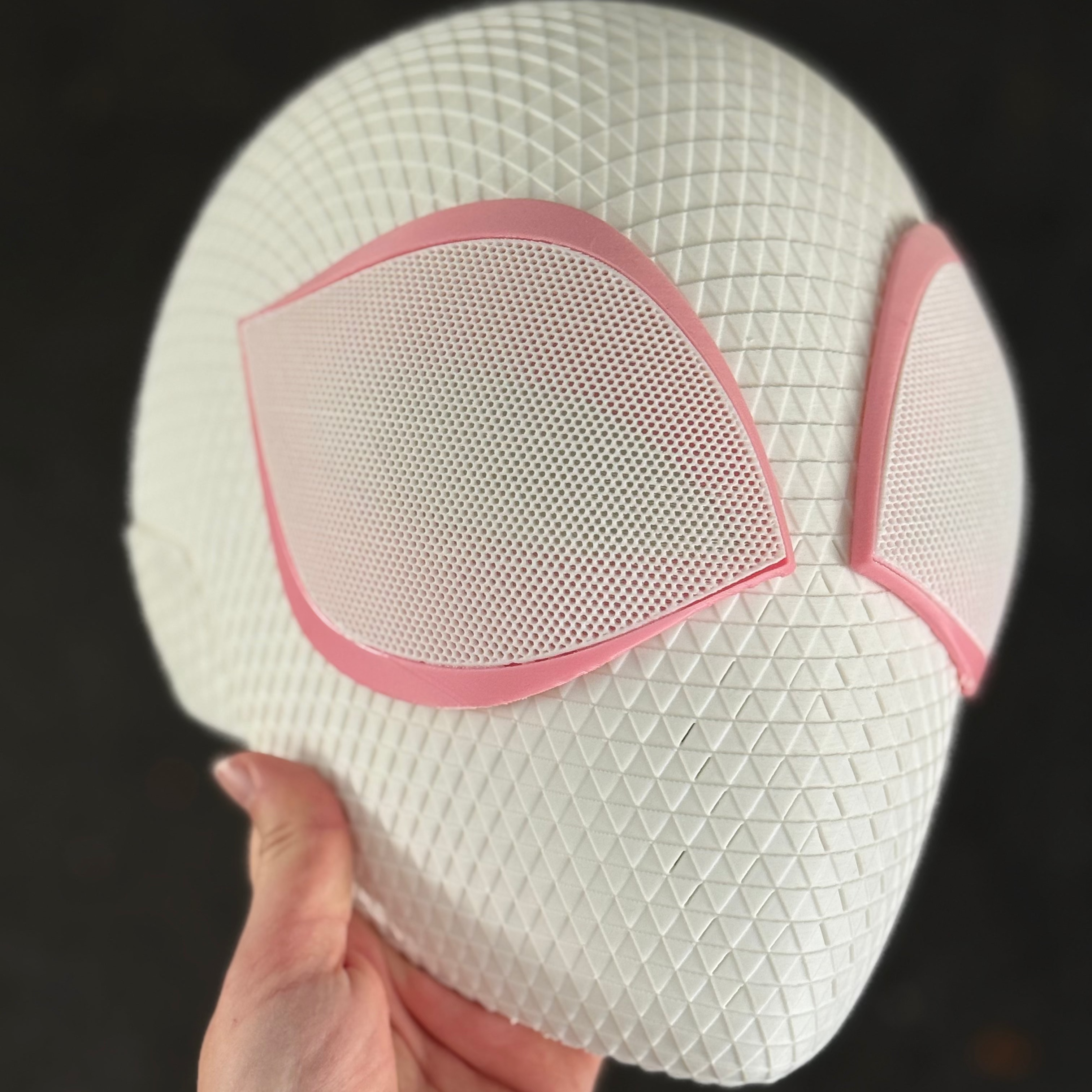 *LEFTOVER* Ghost Spider Spider Gwen Cosplay Helmet