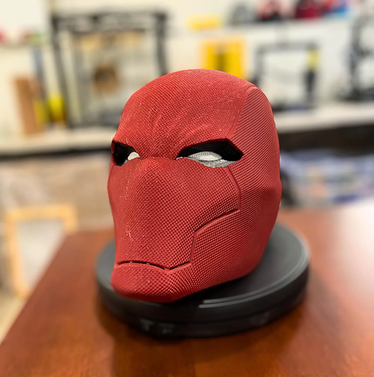 Red Hood Helmet