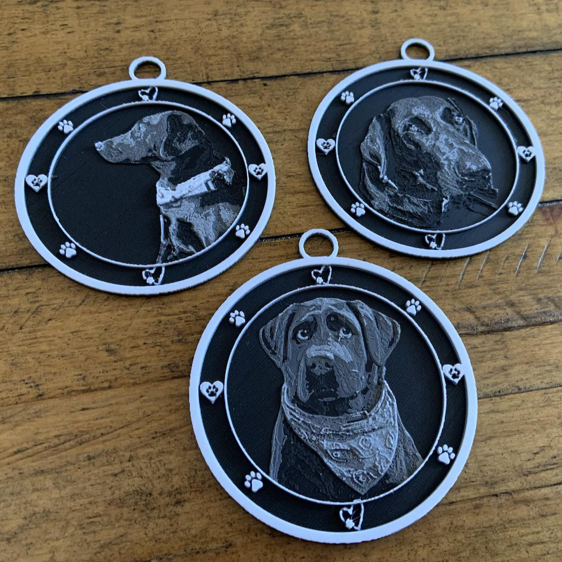 Custom 3D Printed Pet Ornament