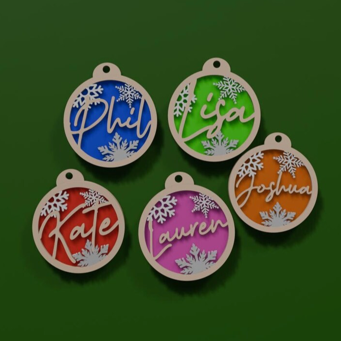 Custom Christmas Ornaments