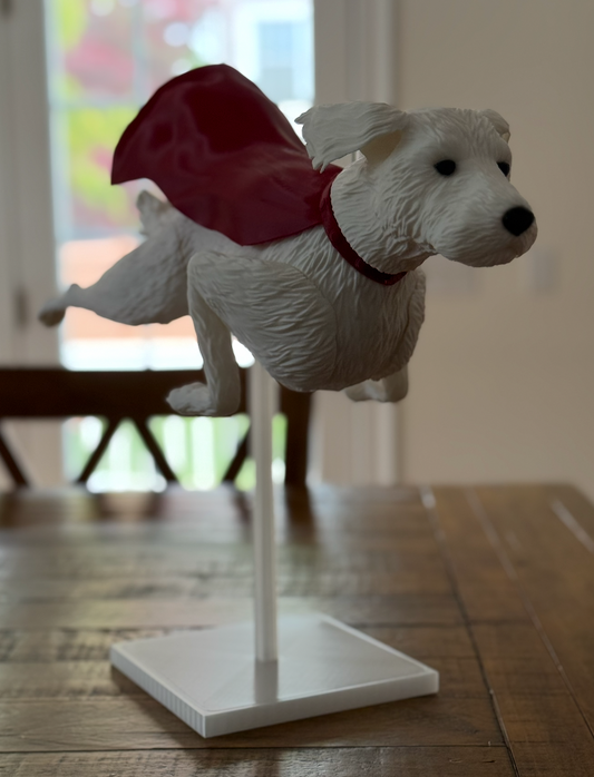 Superman Krypto Superdog Statue