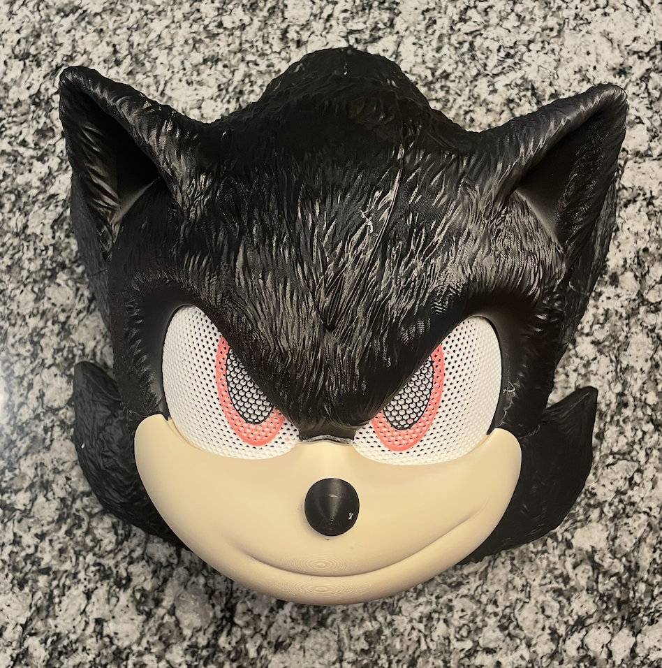 Shadow Helmet | Sonic the Hedgehog Shadow Cosplay Helmet
