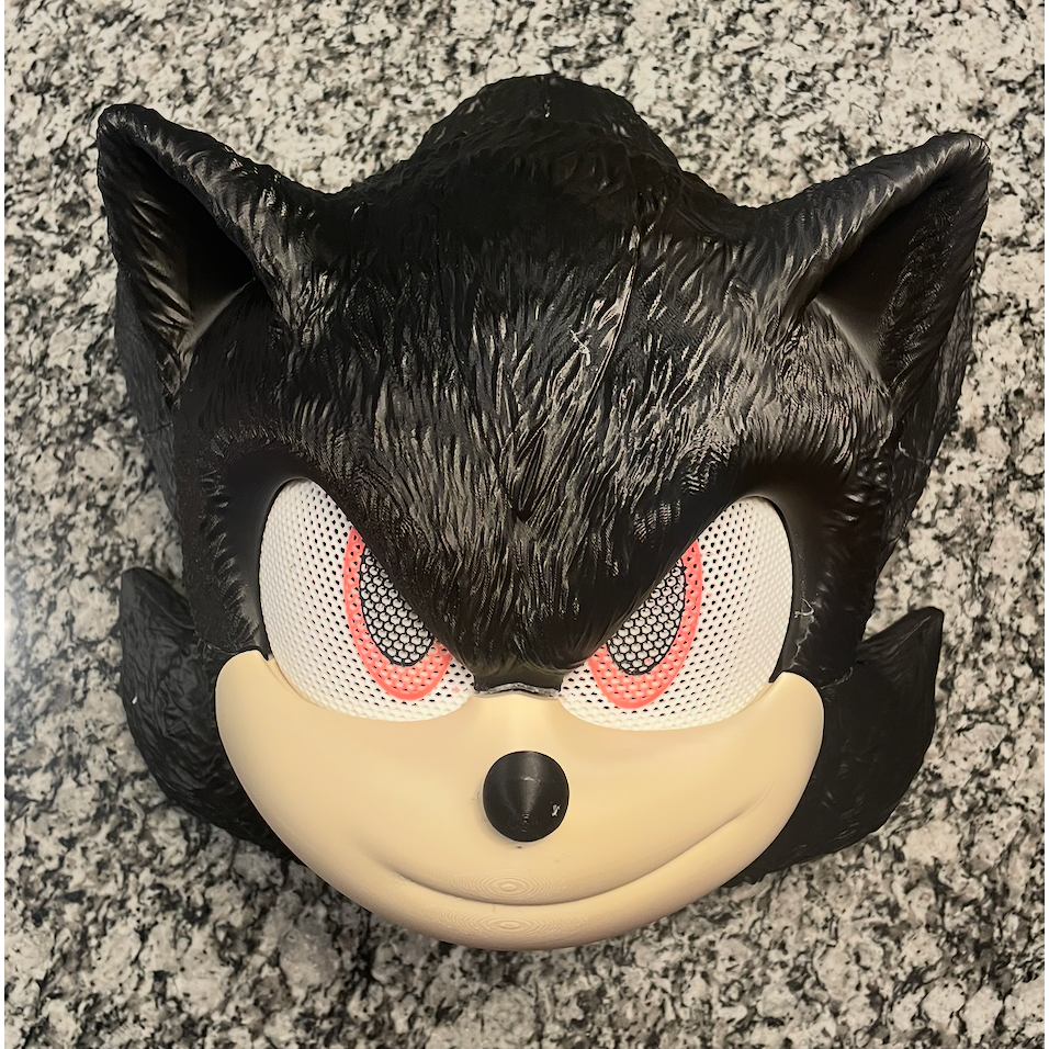 Shadow Helmet | Sonic the Hedgehog Shadow Cosplay Helmet