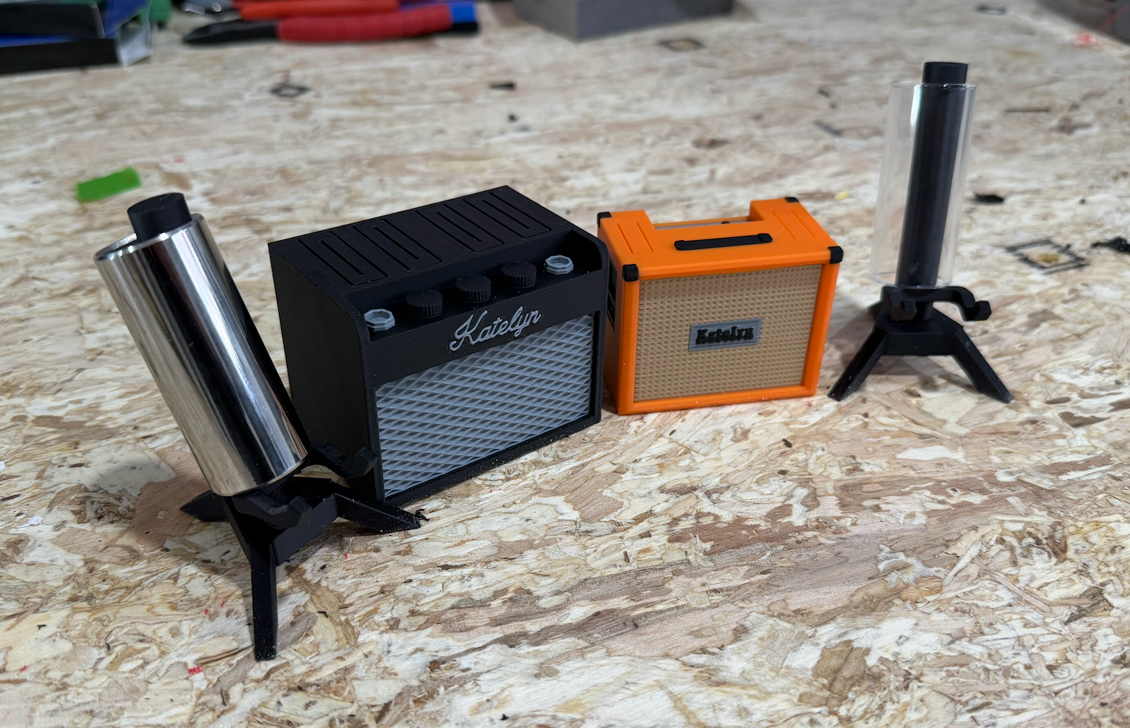 Mini Guitar Stand Slide Holder