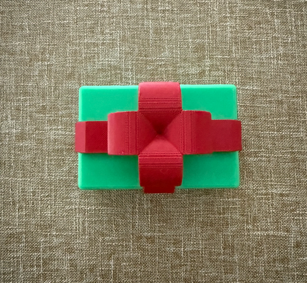 Christmas Present Gift Card Box