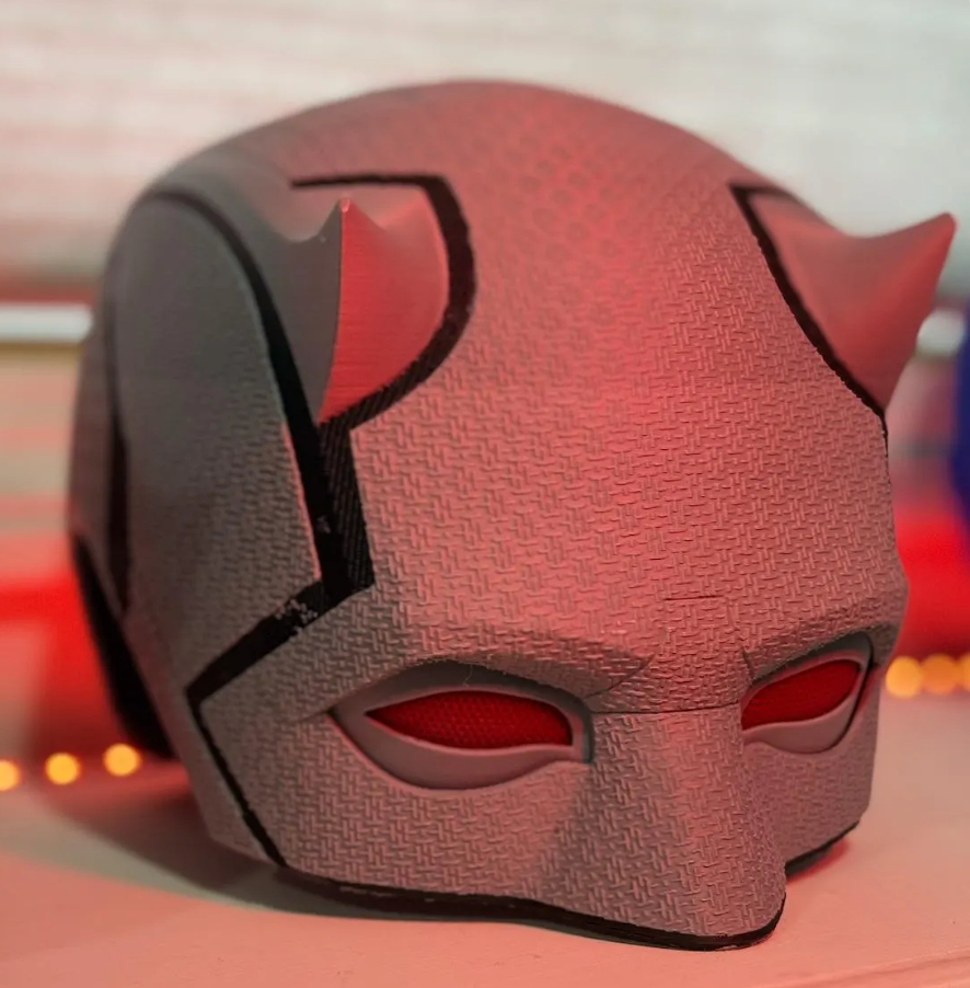 *LEFTOVER* Grey Daredevil Born Again Cowl