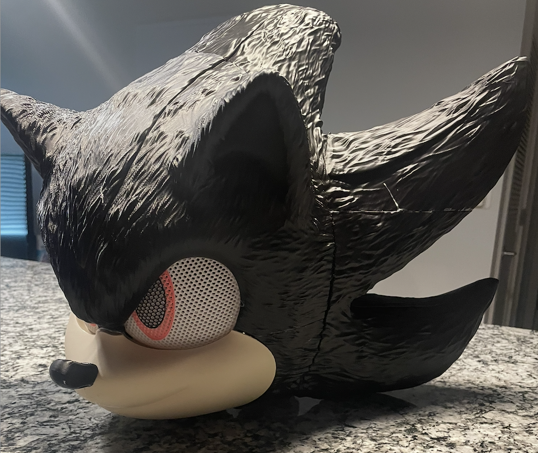 Shadow Helmet | Sonic the Hedgehog Shadow Cosplay Helmet