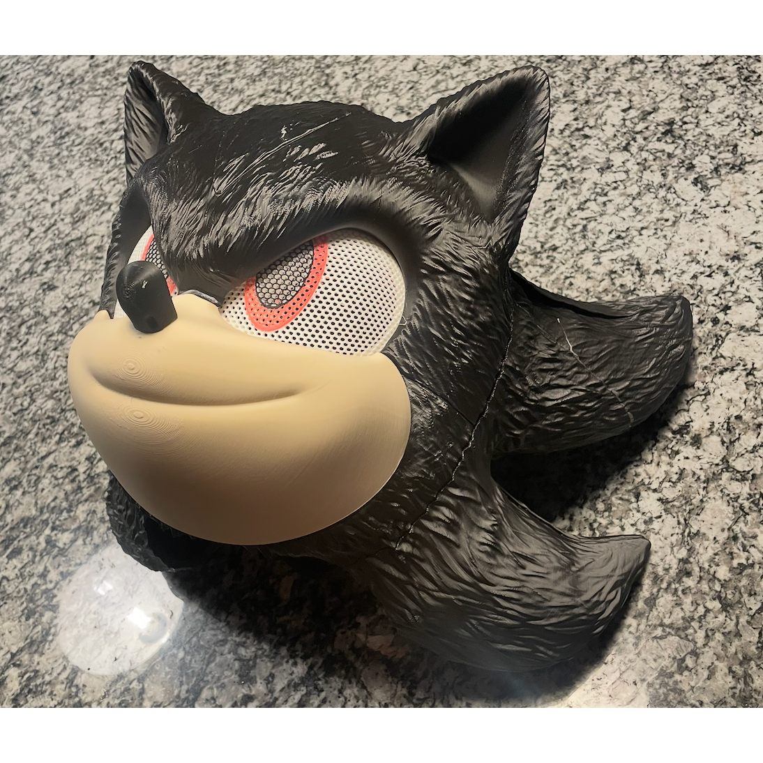 Shadow Helmet | Sonic the Hedgehog Shadow Cosplay Helmet