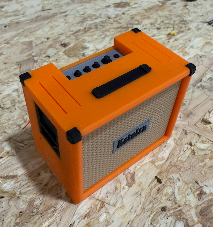 Custom Guitar Amp Pick Holder and Guitar Stand Slide Holder | Marshall, Orange, Fender