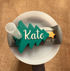 Custom Christmas Tree Stanley Cup Topper