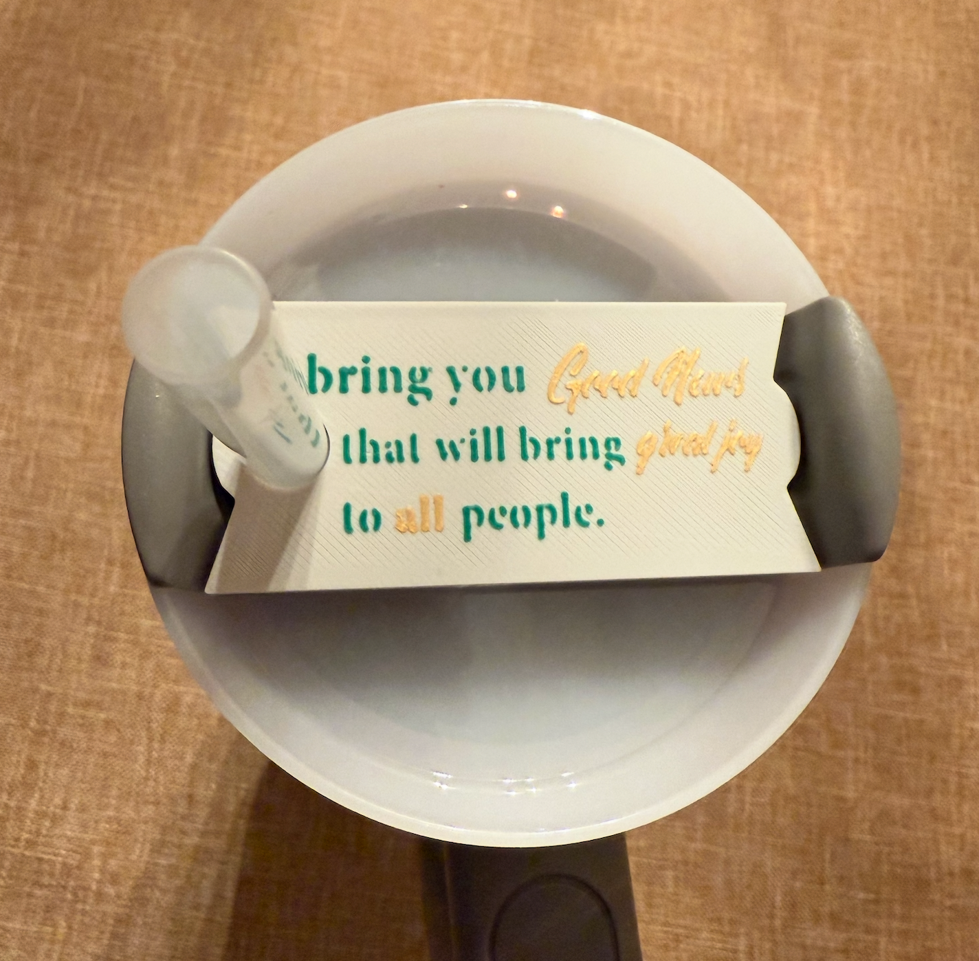 Christian Christmas Stanley Toppers, Bible Drink ware Accessories