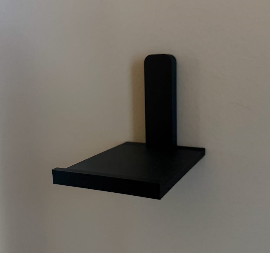 Floating Funko Pop Wall Mount, Figurine 3D Printed Shelf