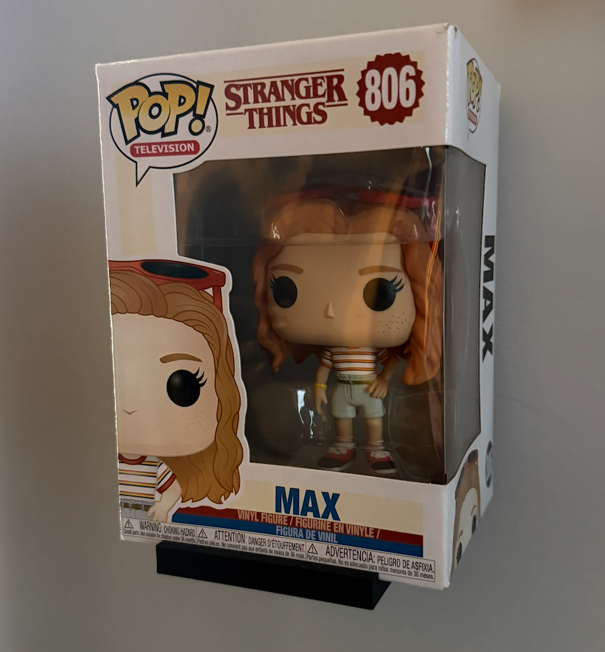 Floating Funko Pop Wall Mount, Figurine 3D Printed Shelf
