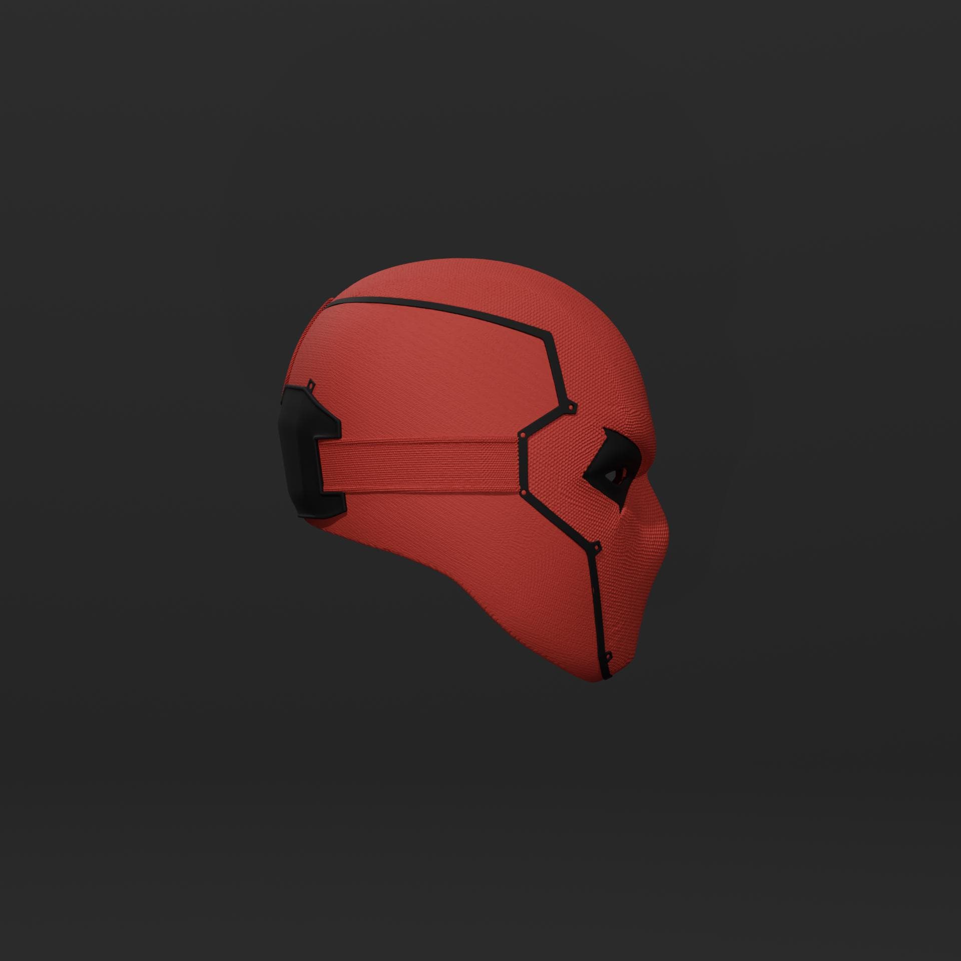 Redhood Gotham Knights Helmet, Redhood Mask, Redhood Helmet, Gotham Knights Mask, Gotham Knights Mask, Redhood Cosplay, Redhood Costume