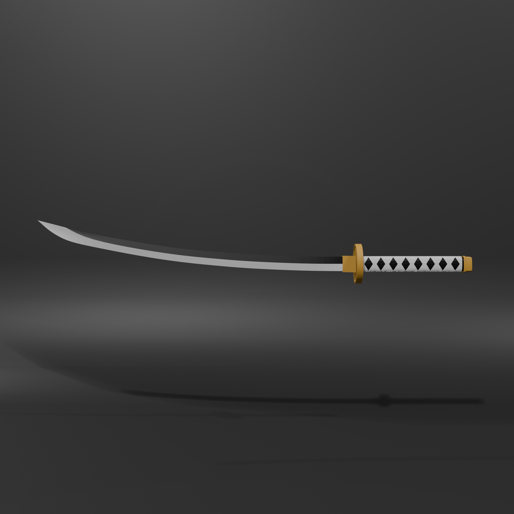 One Piece Wado Ichimonji Zoro's Sword STL