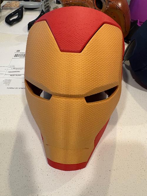 *LEFTOVER* Iron ManCosplay Mask, 23" Sizing