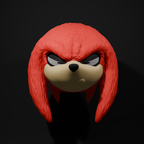 Kid's Knuckles Helmet: 3D Printed Sonic Cosplay