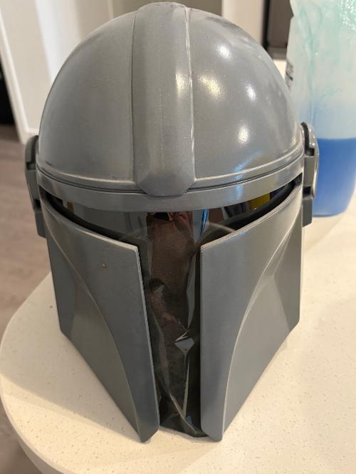 *LEFTOVER* Mandalorian Mask, 24" Sizing