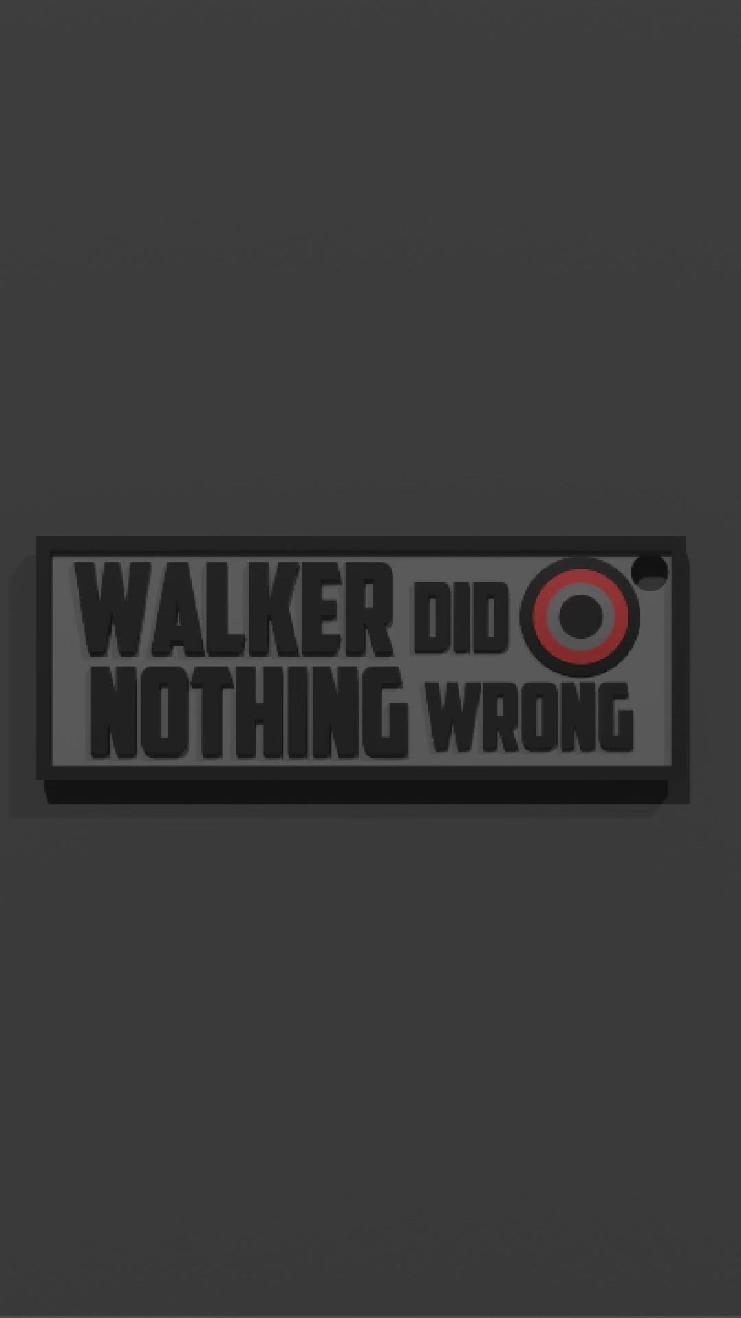 John Walker Did Nothing Wrong Keychain