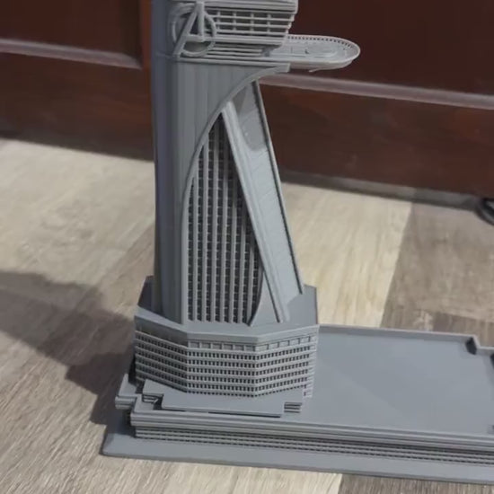 Avengers Tower Statue, 3D Printed Avengers Tower, Marvel Gift, Avengers Gift, Marvel Fan