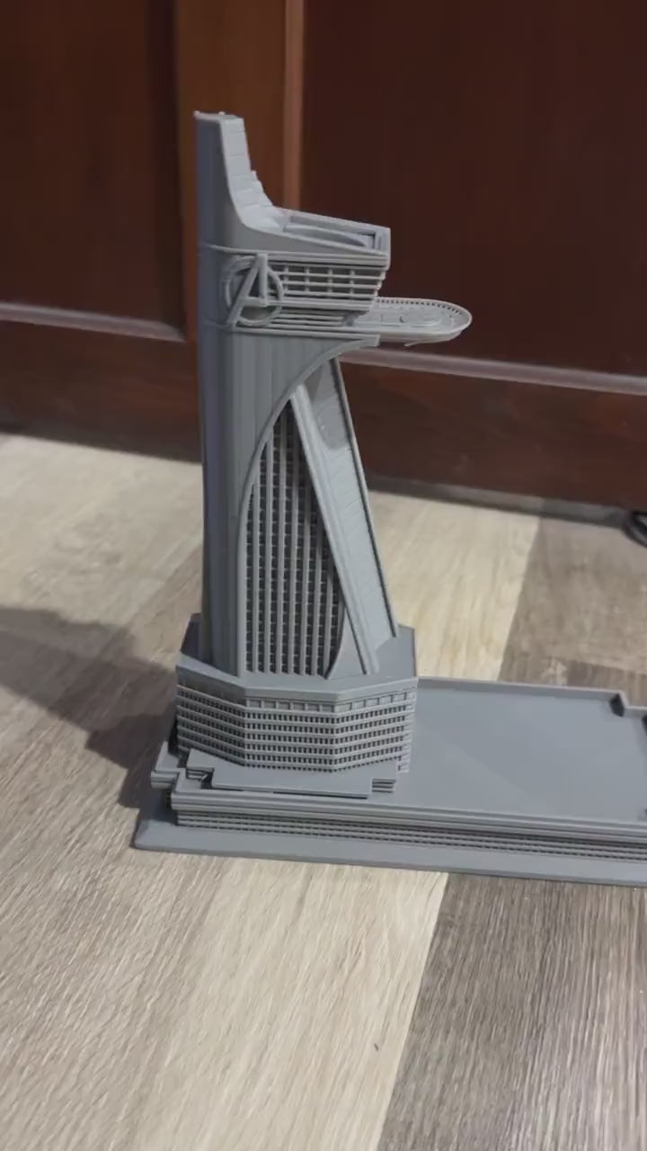 Avengers Tower Statue, 3D Printed Avengers Tower, Marvel Gift, Avengers Gift, Marvel Fan