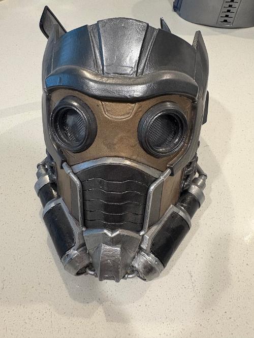 *LEFTOVER* Starlord Mask, 23" Sizing